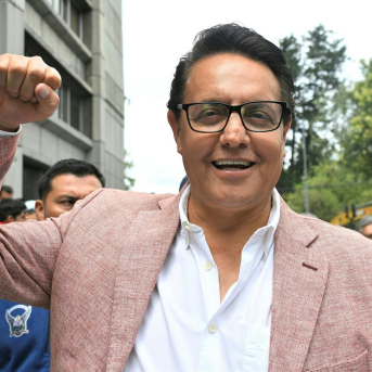 El candidato presidencial de Ecuador Fernando Villavicencio, asesinado en plena campaña electoral en agosto de 2023 Europa Press/Contacto/Rodrigo Buendia