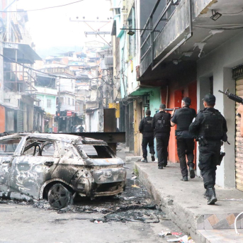 Imagen de archivo de un operativo policial en una favela de Río de Janeiro. Jose Lucena/TheNEWS2 via ZUMA Pr / DPA