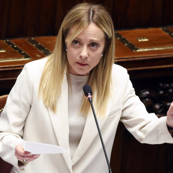 La primera ministra de Italia, Giorgia Meloni  Europa Press/Contacto/Marco Iacobucci