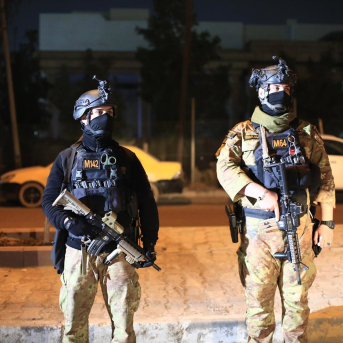 Milicianos de las proiraníes Fuerzas de Movilización Popular (FMP) de Irak Ameer Al-Mohammedawi/dpa