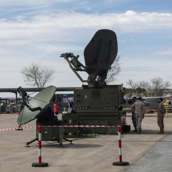 Jornadas de demostración tecnológica de la Base Aérea Conectada, Sostenible e Inteligente (BACSI), en la Base Aérea de Los Llanos, a 18 de marzo de 2026, en Albacete, Castilla-La Mancha (España). Víctor Fernández - Europa Press Jornadas de demostración tecnológica de la Base Aérea Conectada, Sostenible e Inteligente (BACSI), en la Base Aérea de Los Llanos, a 18 de marzo de 2026, en Albacete, Castilla-La Mancha (España). Víctor Fernández - Europa Press