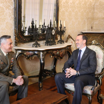 Le Senne se reúne con el nuevo comandante general de Baleares