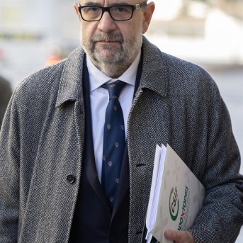 El presidente de la Central Sindical Independiente y de Funcionarios (CSIF), Miguel Borra Eduardo Parra - Europa Press