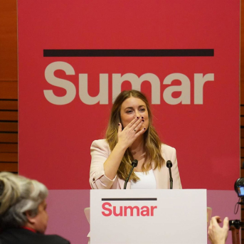 La secretaria general de Sumar Mugimenduai, Alba García H.Bilbao - Europa Press