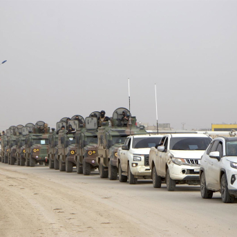 Las fuerzas de seguridad sirias entran en la ciudad de Hasaka, en el noreste, como parte del acuerdo alcanzado con las fuerzas kurdas Europa Press/Contacto/Monsef Memari