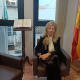 La subdelegada del Gobierno en Huelva, María José Rico, durante un momento de la entrevista. Imagen de archivo.  EUROPA PRESS