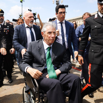 El fundador de la Liga Norte, Umberto Bossi Europa Press/Contacto/Alessandro Bremec