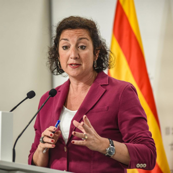 La consellera de Economía y Hacienda, Alícia Romero, en una imagen de archivo Alberto Paredes - Europa Press