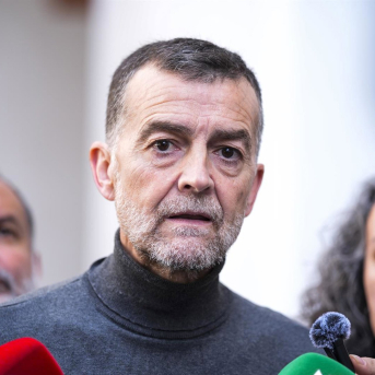 El coordinador federal de IU y candidato de Por Andalucía a la Presidencia de la Junta, Antonio Maíllo. Joaquín Corchero - Europa Press