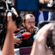 El exdiputado de Podemos Pablo Echenique atiende a los medios de comunicación a su llegada a declarar a los juzgados de Plaza de Castilla, a 17 de septiembre de 2024, en Madrid (España). Carlos Luján - Europa Press