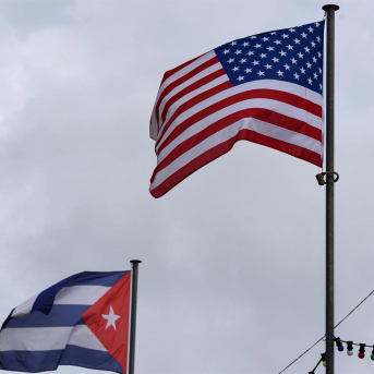 Banderas de Cuba y Estados Unidos Europa Press/Contacto/Jorge Sanz Banderas de Cuba y Estados Unidos Europa Press/Contacto/Jorge Sanz