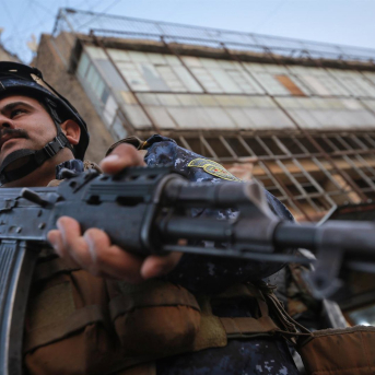 Imagen de archivo de un militar iraquí en Bagdad Ameer Al Mohammedaw/dpa Imagen de archivo de un militar iraquí en Bagdad Ameer Al Mohammedaw/dpa