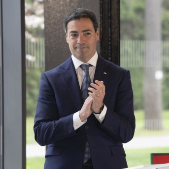 El Lehendakari, Imanol Pradales  Iñaki Berasaluce - Europa Press