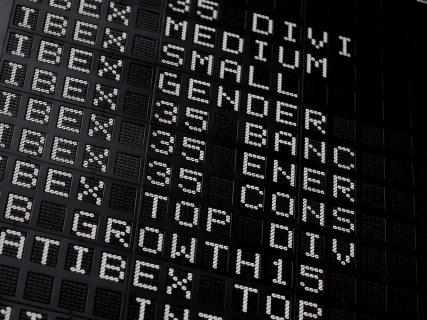 Valores del Ibex 35 en el Palacio de la Bolsa de Madrid, a 15 de junio de 2022, en Madrid (España). Eduardo Parra - Europa Press