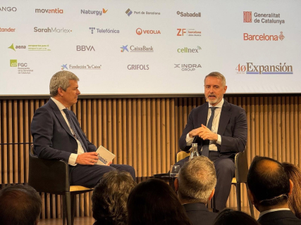 El presidente de Telefónica, Marc Murtra, en el 'Gran Encuentro Expansión Catalunya' EUROPA PRES