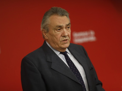 Manuel Escudero en rueda de prensa en la sede del PSOE EUROPA PRESS