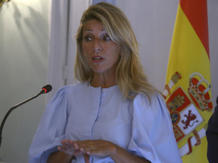 La vicepresidenta segunda y ministra de Trabajo y Economía Social, Yolanda Díaz. Rosa Veiga - Europa Press