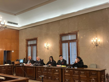 El acusado, este lunes en la Audiencia Provincial de Baleares. EUROPA PRESS