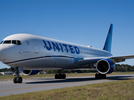 Un avión de United Airlines UNITED AIRLINES