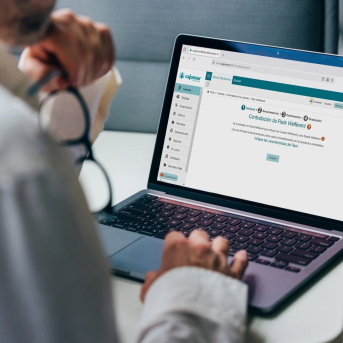 Imagen de archivo de la página web de Cajamar. CAJAMAR