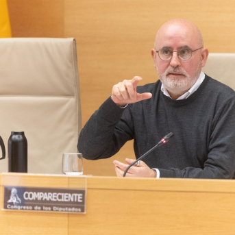 El subdirector general de Emergencias de la Generalitat Valenciana, Jorge Suárez Torres, comparece ante la Comisión de Investigación sobre la dana, a 23 de marzo de 2026, en Madrid (España). Eduardo Parra - Europa Press