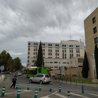 Vista exterior del Hospital Universitario Reina Sofía de Córdoba. EUROPA PRESS