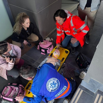 Imagen del entrenamiento. SEMES