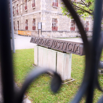 Fachada del Palacio de la Justicia de Santander Juanma Serrano - Europa Press