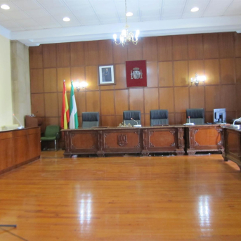 Sala de vistas de la Audiencia de Jaén EUROPA PRESS