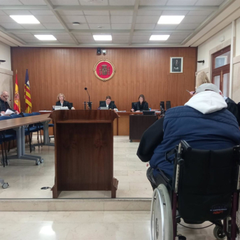 El acusado, durante el juicio. EUROPA PRESS