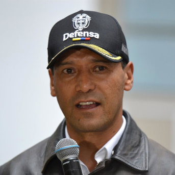 Pedro Sánchez, ministro de Defensa de Colombia. Europa Press/Contacto/Andres Lozano