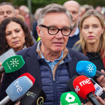 El portavoz del grupo parlamentario Vox en Andalucía, Manuel Gavira, atiende a los medios a 10 de febrero de 2026 en Sevilla, Andalucía (España). Francisco J. Olmo - Europa Press El portavoz del grupo parlamentario Vox en Andalucía, Manuel Gavira, atiende a los medios a 10 de febrero de 2026 en Sevilla, Andalucía (España). Francisco J. Olmo - Europa Press