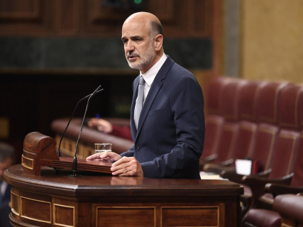 El diputado de UPN en el Congreso, Alberto Catalán. Eduardo Parra - Europa Press
