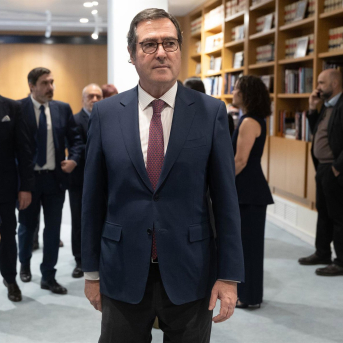El presidente de CEOE, Antonio Garamendi Eduardo Parra - Europa Press