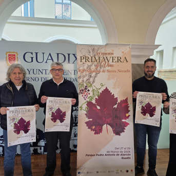 Guadix acoge del 27 al 29 de marzo la XV Feria Primavera y Vino con una docena de bodegas Guadix acoge del 27 al 29 de marzo la XV Feria Primavera y Vino con una docena de bodegas