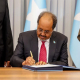 El presidente de Somalia, Hasan Sheij Mohamud PRESIDENCIA DE SOMALIA / X