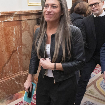 La portavoz de Junts en el Congreso, Miriam Nogueras. Alberto Ortega - Europa Press