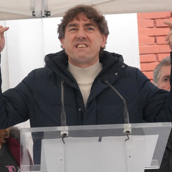 El secretario general del PSE-EE, Eneko Andueza Unanue - Europa Press