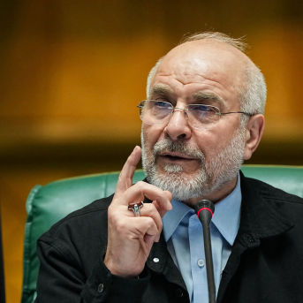 El presidente del Parlamento de Irán, Mohamed Baqer Qalibaf, en una fotografía de archivo Europa Press/Contacto/Icana