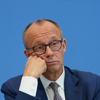 El canciller alemán, Friedrich Merz, en una imagen de archivo. Michael Kappeler/dpa