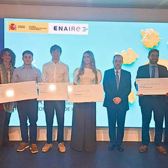 Enaire premia cinco proyectos innovadores en la gestión del espacio aéreo en su Concurso de Ideas de Negocio. ENAIRE