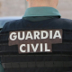 Un agente de la Guardia Civil, de espalda. GUARDIA CIVIL