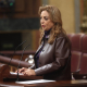 La diputada de Coalición Canaria, Cristina Valido, en el Pleno del Congreso Eduardo Parra - Europa Press