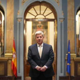 El senador autonómico del PP de Castilla-La Mancha Miguel Ángel de la Rosa PP