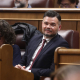 El portavoz de ERC en el Congreso, Gabriel Rufián, durante una sesión de control al Gobierno. Eduardo Parra - Europa Press