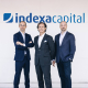 De izquierda a derecha: Unai Ansejo, Ramón Blanco y François Derbaix, consejeros y cofundadores de Indexa Capital Group. INDEXA