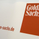 FILED - 26 September 2007, Bavaria, Munich: The logo of financial services provider Goldman Sachs pictured during the 10th Investment Congress of the DAB Bank at the Sheraton Hotel. Photo: Tobias Hase/dpa Tobias Hase/dpa