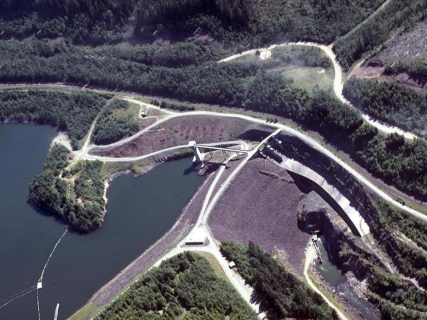 Proyecto de FlatironDragados en la presa Howard A.Hanson, cerca de Seattle (Estado de Washington) ACS