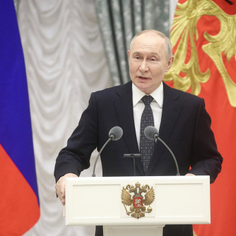 Vladimir Putin, presidente de Rusia. Europa Press/Contacto/Sofya Sandurskaya