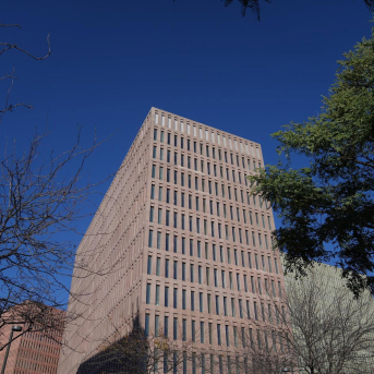Fachada de la Ciutat de la Justícia de Barcelona, a 1 de diciembre de 2025, en Barcelona, Catalunya (España) David Zorrakino - Europa Press